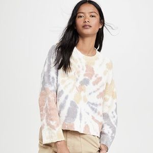 Madewell Tie Dye Westford Pullover Sweater